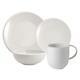 New Moon Place Setting, White, 4-Piece