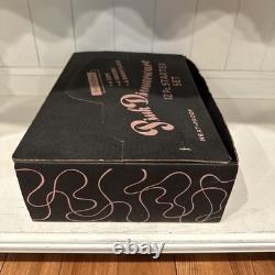 New Old Stock Vintage 1950s Fire King Pink Swirl Dinnerware 12 Piece Set