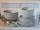New Over & Back OPTIONS 16-Piece Dinnerware Set Stoneware Plates & Bowls Gray