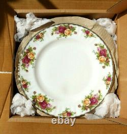 New Royal Albert OLD COUNTRY ROSES 20-PIECE DINNERWARE SET