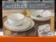 New over&back Options 16-piece Dinnerware Set (White)