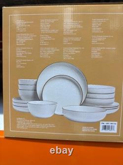 New over&back Options 16-piece Dinnerware Set (White)
