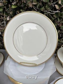 Nice Lenox Eternal China 6 place settings of 5 Pcs. Per Setting