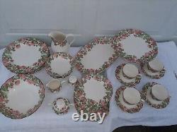 Nikko tableware Franciscan 1993 complete dinnerware serveware japan china 28 pc