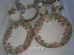 Nikko tableware Franciscan 1993 complete dinnerware serveware japan china 28 pc