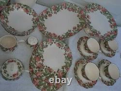 Nikko tableware Franciscan 1993 complete dinnerware serveware japan china 28 pc