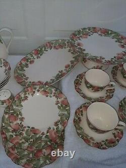 Nikko tableware Franciscan 1993 complete dinnerware serveware japan china 28 pc