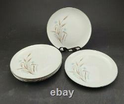 Norcrest Autumn Breeze Wheat Pattern Fine China Set Of 43 Dishes Used Vintage