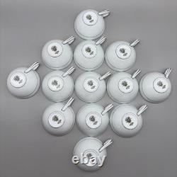 Noritake Alicia 5762 China Set 80 Pc Service for 12 With Serving Pieces Pristine