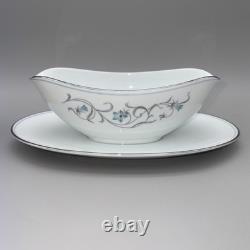 Noritake Alicia 5762 China Set 80 Pc Service for 12 With Serving Pieces Pristine