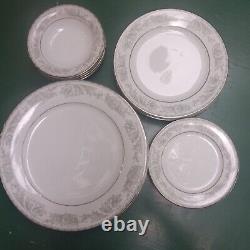 Noritake, BELMONT 5609 Dinnerware 4 Dinner, 4 Bread, 4 Salad, 4 Berry Bowls 16P