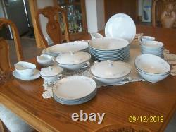 Noritake Bellemead Rose Pattern 6314 Vtg Grouping of 50 Porcelain China Pieces