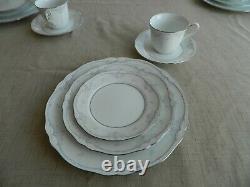 Noritake China #3805 Sabetha Dinnerware Set for (10) 6-4