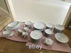 Noritake China Dinnerware Setting For 12, Natalie Lily Of The Valley