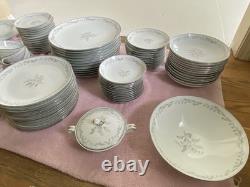 Noritake China Dinnerware Setting For 12, Natalie Lily Of The Valley