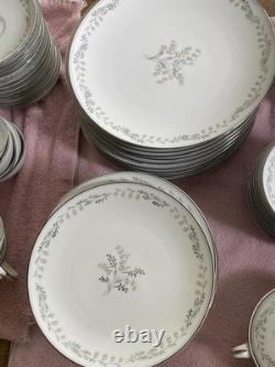 Noritake China Dinnerware Setting For 12, Natalie Lily Of The Valley