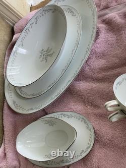 Noritake China Dinnerware Setting For 12, Natalie Lily Of The Valley