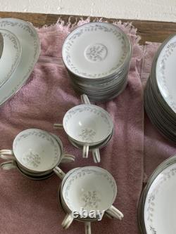 Noritake China Dinnerware Setting For 12, Natalie Lily Of The Valley