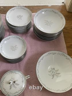 Noritake China Dinnerware Setting For 12, Natalie Lily Of The Valley