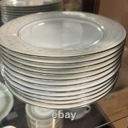 Noritake China Full China Set. BLANCHE 2082 Japan. Excellent Condition