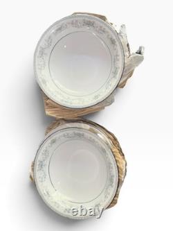 Noritake Colburn 6107 China Set 78 Pieces Service for 12 Serving Dishes No Cups