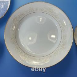 Noritake Dearest 2034 Contemporary Fine China 58 Pc Dinnerware Set Serving for 9
