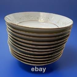 Noritake Dearest 2034 Contemporary Fine China 58 Pc Dinnerware Set Serving for 9 Noritake Dearest 2034 Contemporary Fine China 58 Pc Dinnerware Set Serving for 9