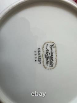 Noritake Dearest 2034 Contemporary Fine China 58 Pc Dinnerware Set Serving for 9
