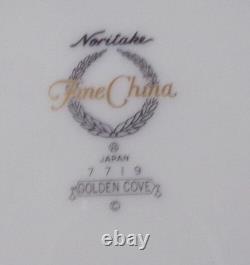 Noritake GOLDEN COVE Fine China Dinnerware Set service for 8 + serving (45pcs)