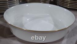 Noritake GOLDEN COVE Fine China Dinnerware Set service for 8 + serving (45pcs)