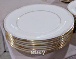 Noritake GOLDEN COVE Fine China Dinnerware Set service for 8 + serving (45pcs)