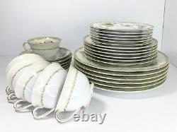 Noritake GREENBRIER, 30-Piece Porcelain Dinnerware Set, Service for 6, Japan