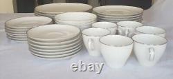 Noritake Ivory China 40 piece set of Lorelei 7541. Japan made vintage set