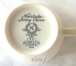 Noritake Ivory China 40 piece set of Lorelei 7541. Japan made vintage set