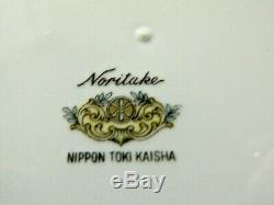 Noritake Nippon 5029 White Gardenia 89 Pc China Dinnerware Set Toki Kaisha Nice
