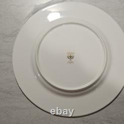 Noritake Opulence Bone China Dinner Service Set 15-Piece White Black Gold Marble