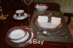 Noritake Royal Hunt Dinnerware. 16 EIGHT PIECE place settings and serving pcs