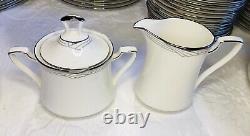 Noritake Sterling Cove 104 Pc China Dinnerware Service For 14 5 Pc Setting + Ext