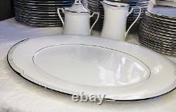 Noritake Sterling Cove 104 Pc China Dinnerware Service For 14 5 Pc Setting + Ext