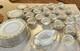Noritake Vintage White & Gold Porcelain China Set 72 pieces Lorento 3852
