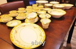 Nortake Loyalo China Set (1933 Antique) 63 Pieces Inc 6 Serving Pieces