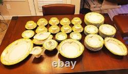 Nortake Loyalo China Set (1933 Antique) 63 Pieces Inc 6 Serving Pieces
