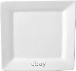 Nova Square 30 pc Dinnerware Set, Cream White