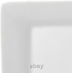 Nova Square 30 pc Dinnerware Set, Cream White