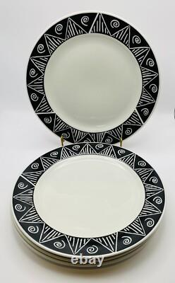ONEIDA SHADOW MAJESTICWARE STONEWARE CHINA 16 Pcs 4 Pc Place Set Service for 4