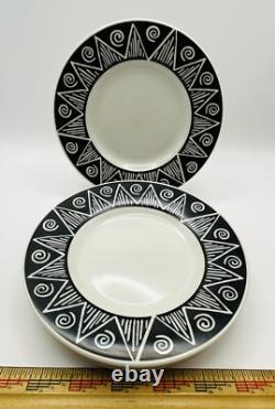 ONEIDA SHADOW MAJESTICWARE STONEWARE CHINA 16 Pcs 4 Pc Place Set Service for 4