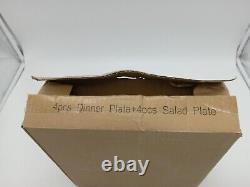 Open box, Mikasa Lausanne 40-piece Bone China Dinnerware, missing 1 salad plate