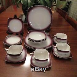 Orchard Ware Made in California Dinnerware Set for 4 20 pieces Mid Century Moder