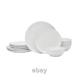 Organic 12 piece Dinnerware Set, Service for 4