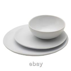 Organic 12 piece Dinnerware Set, Service for 4